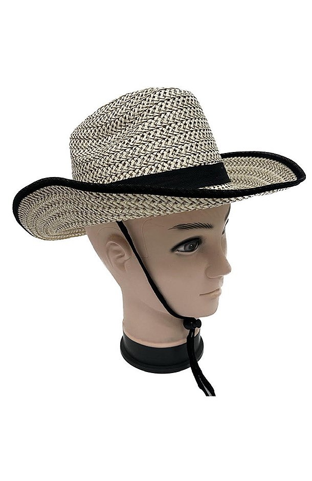 כובע קאובוי דמוי קש כובע קאובוי דמוי קש