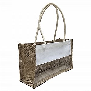 תיק יוטה+קנבס+חלון 340 גרם (12X35X20) תיק יוטה+קנבס+חלון 340 גרם (12X35X20)